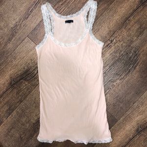 Lace tank top